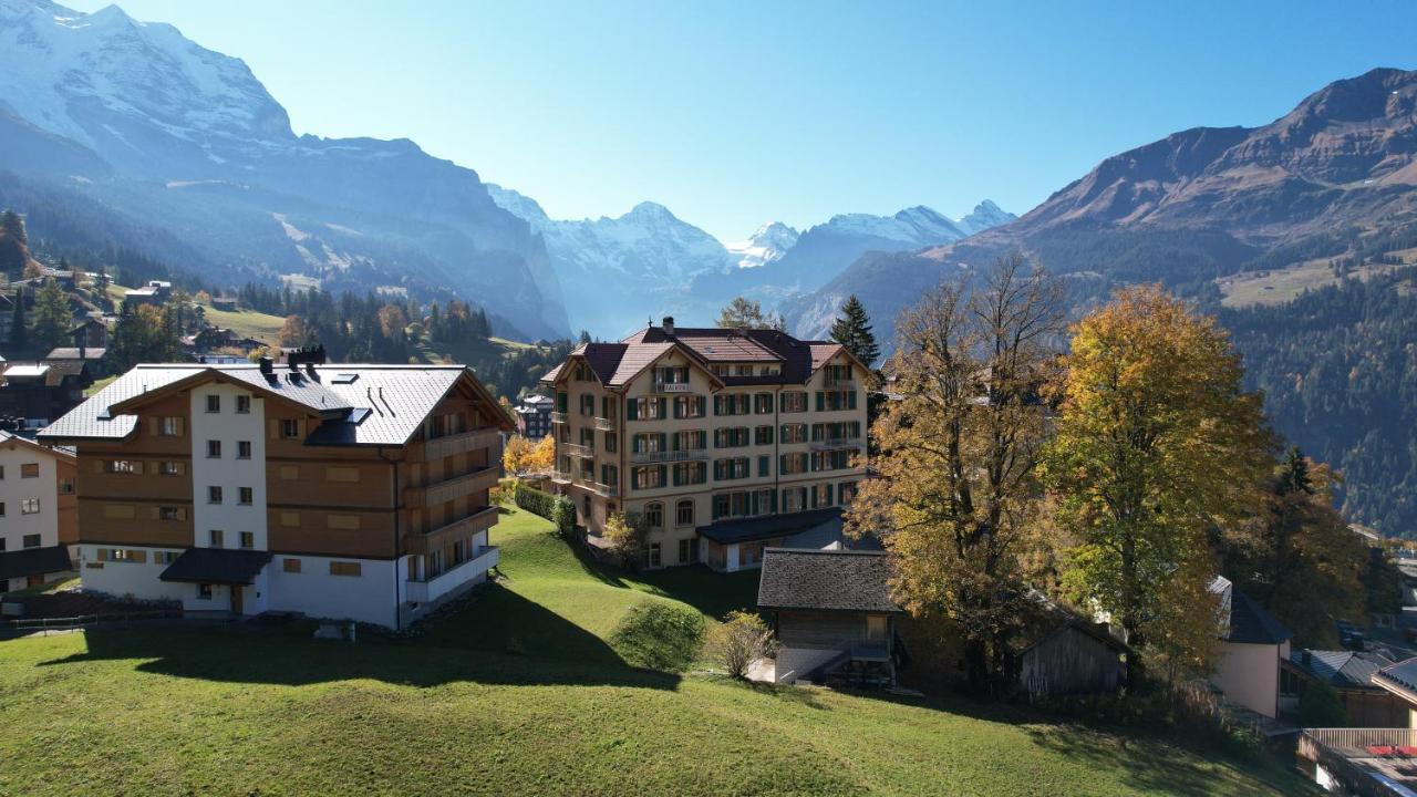 Historic Hotel Falken Wengen Exterior foto