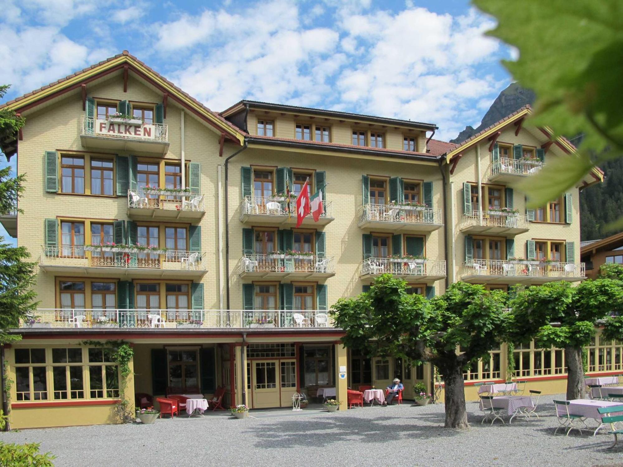 Historic Hotel Falken Wengen Exterior foto