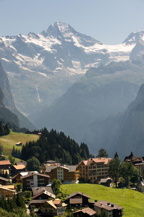 Historic Hotel Falken Wengen Exterior foto